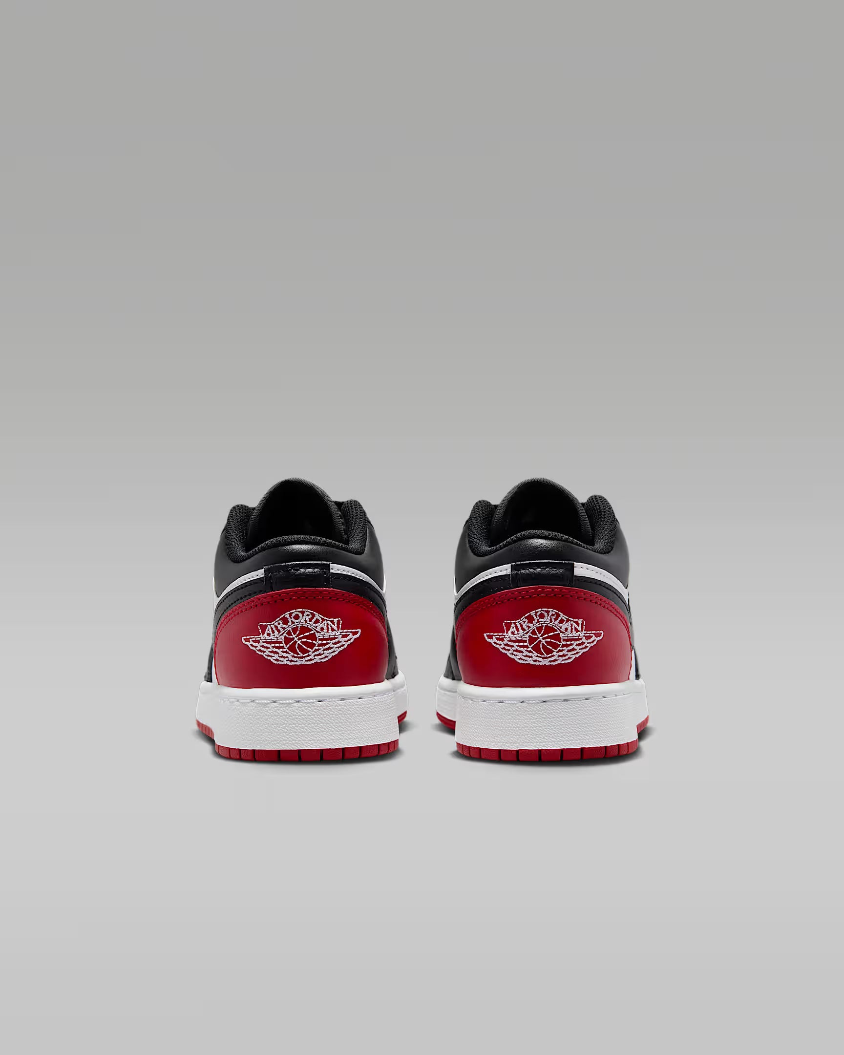 Jordan 1 Low Bred Toe 2.0 (GS)
