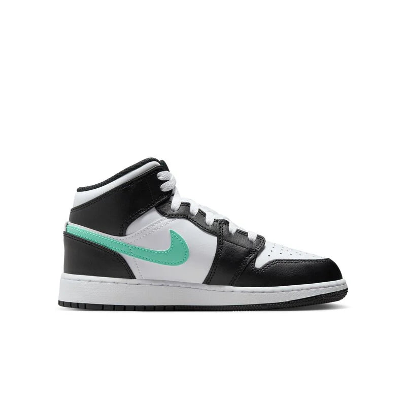 Air Jordan 1 Mid 'Green Glow' (GS)