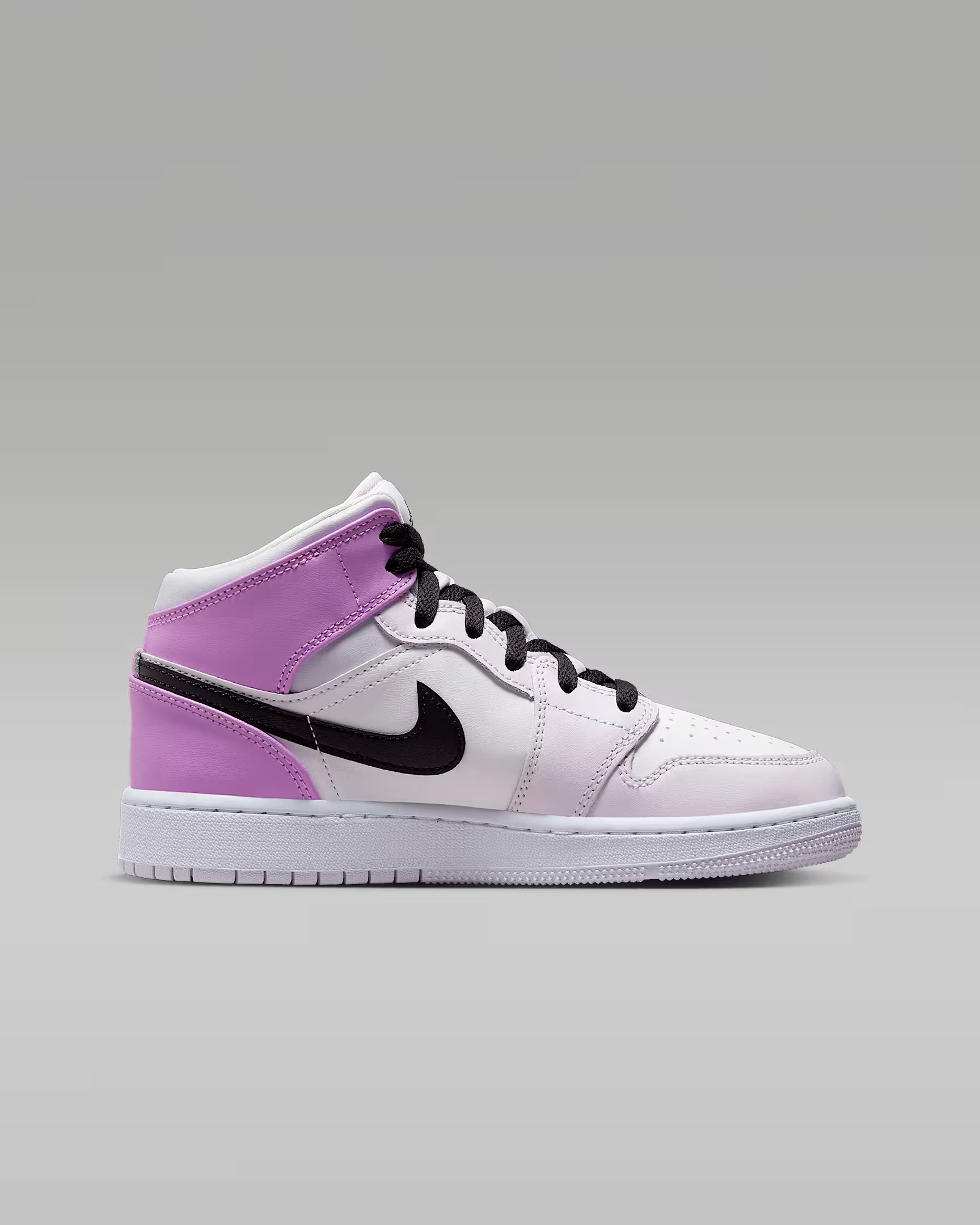 Air Jordan 1 Mid 'Barely Grape' (GS)