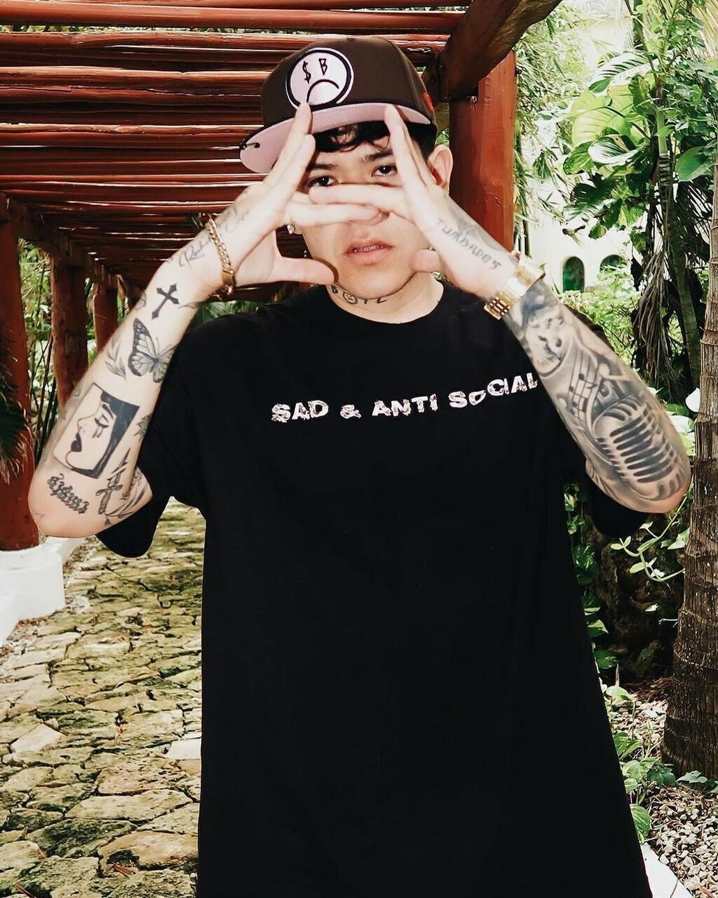 Anti Social Social Club x Junior H “Sakura” Tee